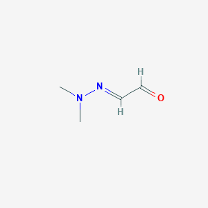 molecular formula C4H8N2O B1625336 Glyoxal mono-dimethylhydrazone CAS No. 62506-63-2