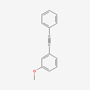 molecular formula C15H12O B1625383 1-甲氧基-3-(苯乙炔基)苯 CAS No. 37696-01-8