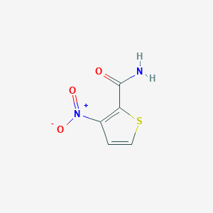 molecular formula C5H4N2O3S B1625388 3-Nitrothiophene-2-carboxamide CAS No. 391680-93-6