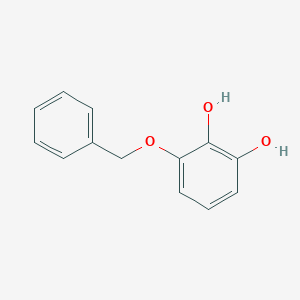molecular formula C13H12O3 B1625415 3-(Benzyloxy)benzene-1,2-diol CAS No. 52800-47-2