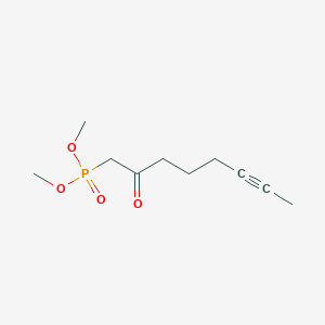 (2-Oxooct-6-ynyl)phosphonic acid dimethyl ester