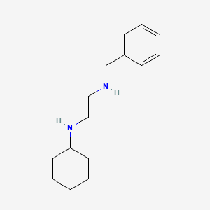 B1625433 N-(2-(Benzylamino)ethyl)cyclohexanamine CAS No. 62731-05-9