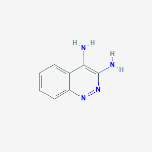B1625448 Cinnoline-3,4-diamine CAS No. 64803-94-7