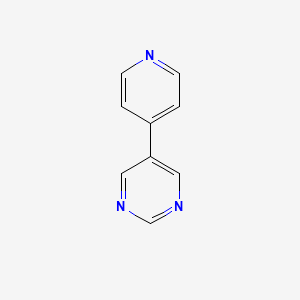 B1625452 5-(Pyridin-4-yl)pyrimidine CAS No. 64858-30-6