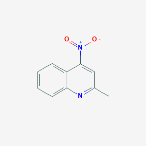 B1625460 2-Methyl-4-nitroquinoline CAS No. 28673-36-1
