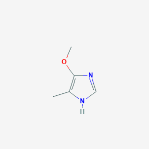 B1625465 5-methoxy-4-methyl-1H-Imidazole CAS No. 72632-56-5