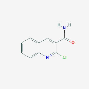 molecular formula C10H7ClN2O B1625466 2-氯喹啉-3-甲酰胺 CAS No. 73776-21-3