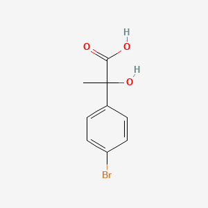 B1625469 2-(4-bromophenyl)-2-hydroxyPropanoic acid CAS No. 58244-32-9