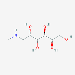 molecular formula C7H17NO5 B1625473 1-脱氧-1-(甲基氨基)-D-半乳糖醇 CAS No. 7115-46-0
