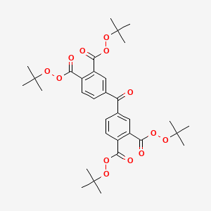 B1625480 3,3',4,4'-Tetra(tert-butylperoxycarbonyl)benzophenone CAS No. 77473-08-6