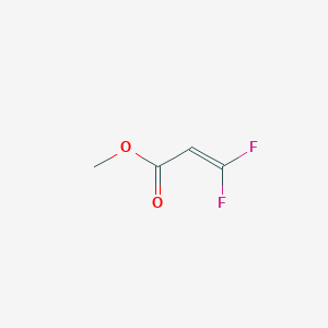 B1625482 Methyl 3,3-difluoroacrylate CAS No. 406-05-3