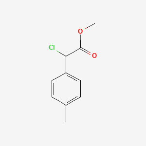 molecular formula C10H11ClO2 B1625500 Methyl 2-chloro-2-(p-tolyl)acetate CAS No. 60162-33-6