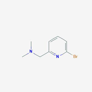 molecular formula C8H11BrN2 B1625503 1-(6-Bromopyridin-2-YL)-N,N-dimethylmethanamine CAS No. 83004-11-9