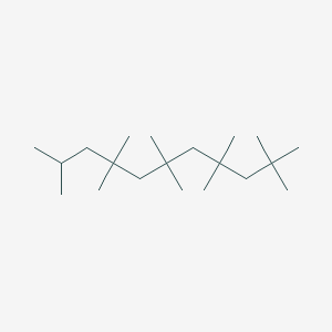 molecular formula C20H42 B1625550 2,2,4,4,6,6,8,8,10-Nonamethylundecane CAS No. 93685-79-1