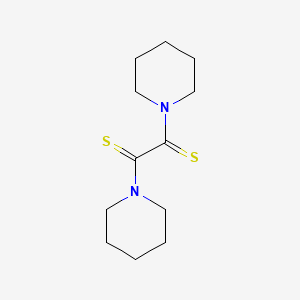 molecular formula C12H20N2S2 B1625572 哌啶，1,1'-(1,2-二硫代氧-1,2-乙二基)双- CAS No. 24528-76-5