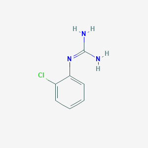 molecular formula C7H8ClN3 B1625578 N-(2-Chloro-phenyl)-guanidine CAS No. 24067-35-4