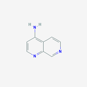 molecular formula C8H7N3 B1625580 1,7-萘啶-4-胺 CAS No. 58680-41-4