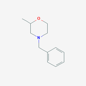 molecular formula C12H17NO B1625584 4-Benzyl-2-methylmorpholine CAS No. 32730-38-4