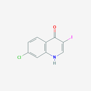 molecular formula C9H5ClINO B1625601 4-Hydroxy-7-chloro-3-iodoquinoline CAS No. 860236-13-1
