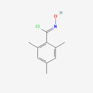molecular formula C10H12ClNO B1625609 N-Hydroxy-2,4,6-trimethylbenzimidoyl chloride CAS No. 2904-63-4