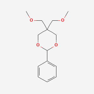 molecular formula C14H20O4 B1625616 5,5-Bis(methoxymethyl)-2-phenyl-1,3-dioxane CAS No. 2209-91-8