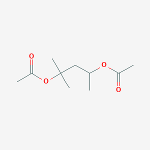molecular formula C10H18O4 B162562 2-Methyl-2,4-pentanediol diacetate CAS No. 1637-24-7