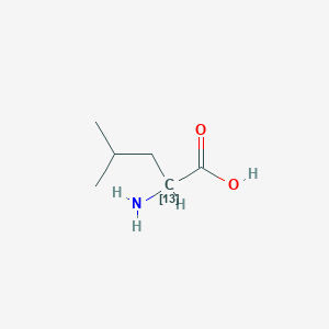 molecular formula C6H13NO2 B1625629 DL-Leucine-2-13C CAS No. 65792-32-7
