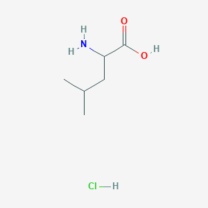 molecular formula C6H14ClNO2 B1625630 2-Amino-4-methylpentanoic acid hydrochloride CAS No. 2508-63-6
