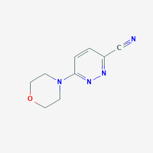 B1625650 6-Morpholinopyridazine-3-carbonitrile CAS No. 87977-26-2