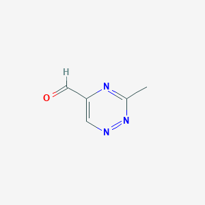 B1625652 3-Methyl-1,2,4-triazine-5-carbaldehyde CAS No. 94243-22-8