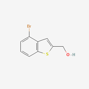 molecular formula C9H7BrOS B1625658 (4-溴-1-苯并噻吩-2-基)甲醇 CAS No. 93103-83-4