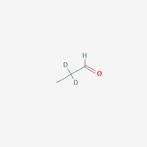 molecular formula C3H6O B1625691 Propionaldehyde-2,2-d2 CAS No. 39493-21-5