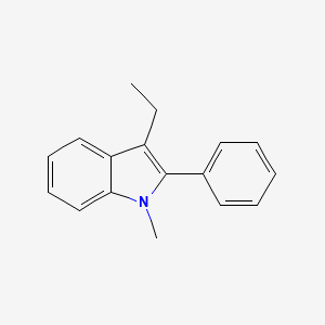 B1625713 3-Ethyl-1-methyl-2-phenylindole CAS No. 95503-21-2