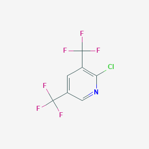 molecular formula C7H2ClF6N B1625714 2-氯-3,5-双(三氟甲基)吡啶 CAS No. 70158-60-0