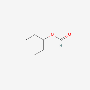 molecular formula C6H12O2 B1625729 Pentan-3-yl formate CAS No. 58368-67-5