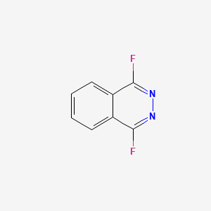 molecular formula C8H4F2N2 B1625732 1,4-Difluorophthalazine CAS No. 57542-42-4