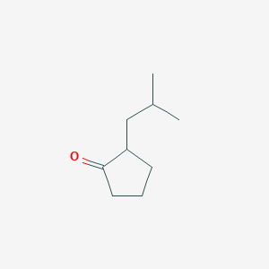 molecular formula C9H16O B1625745 2-Iso-butylcyclopentanone CAS No. 4668-65-9