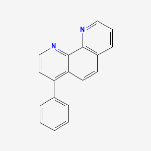 molecular formula C18H12N2 B1625760 4-Phenyl-1,10-phenanthroline CAS No. 62366-01-2