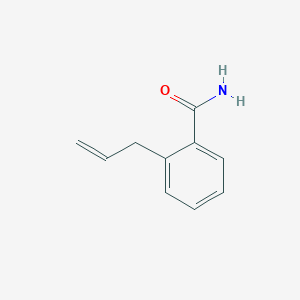molecular formula C10H11NO B1625765 2-Allylbenzamide CAS No. 61436-87-1