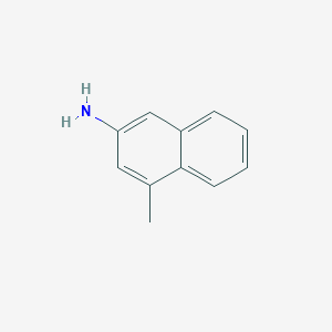 molecular formula C11H11N B1625770 4-甲基萘-2-胺 CAS No. 4523-46-0