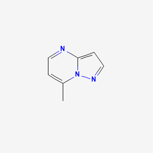 molecular formula C7H7N3 B1625787 7-甲基吡唑并[1,5-a]嘧啶 CAS No. 61578-01-6