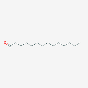molecular formula C14H27O B1625794 Gelatins, hydrolyzates, myristoyl derivatives CAS No. 72319-06-3