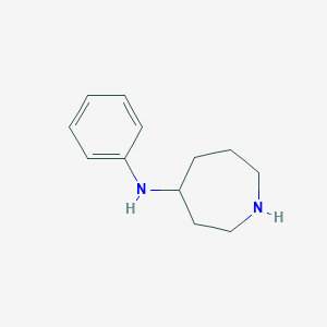molecular formula C12H18N2 B1625795 N-Phenylazepan-4-amine CAS No. 74134-07-9