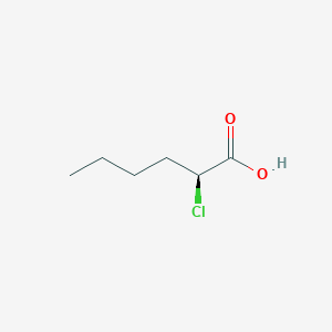 molecular formula C6H11ClO2 B1625799 (2S)-2-Chlorohexanoic acid CAS No. 32653-33-1