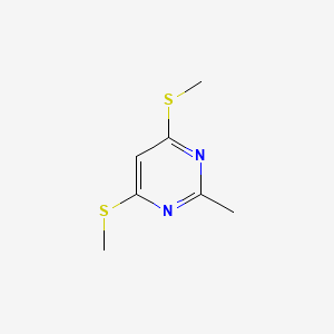 2-Methyl-4,6-bis(methylsulfanyl)pyrimidine
