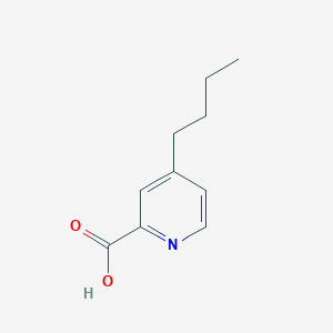 molecular formula C10H13NO2 B1625841 4-丁基吡啶-2-甲酸 CAS No. 83282-39-7