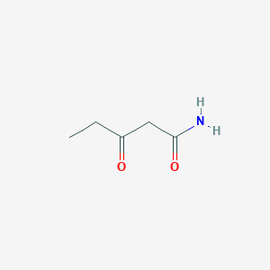 molecular formula C5H9NO2 B1625848 3-氧代戊酰胺 CAS No. 74372-16-0