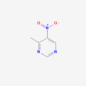 molecular formula C5H5N3O2 B1625852 4-甲基-5-硝基嘧啶 CAS No. 99593-51-8