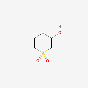 molecular formula C5H10O3S B1625853 Tetrahydro-2H-thiopyran-3-ol 1,1-dioxide CAS No. 94158-05-1