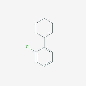 B1625857 1-Chloro-2-cyclohexylbenzene CAS No. 91766-85-7